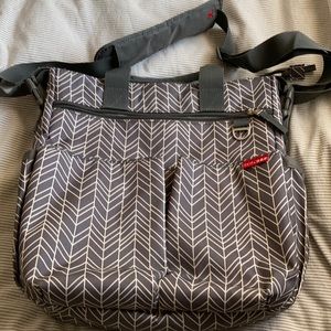 Skip Hop Chevron Diaper Bag